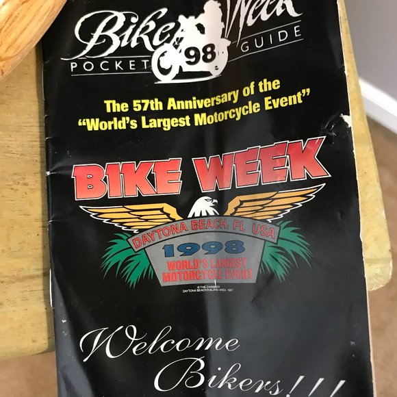 Vintage Custom Harley Black Leather Jacket Sz M - Picture 4 of 9